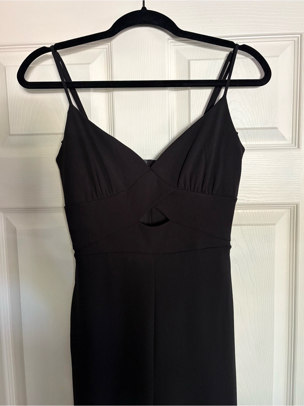 Black V-Neck Jumpsuit